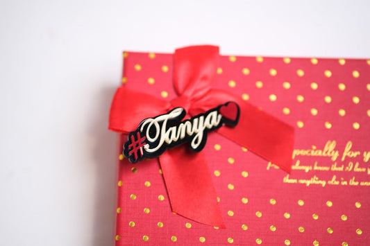 Personalised Name Hairpin