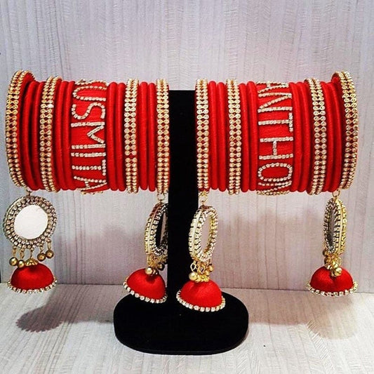 Beautiful silk thread bangles