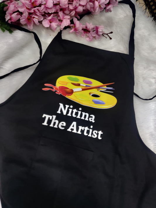 Personalised Artist Apron