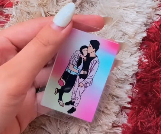 Acrylic Illustration Keychain