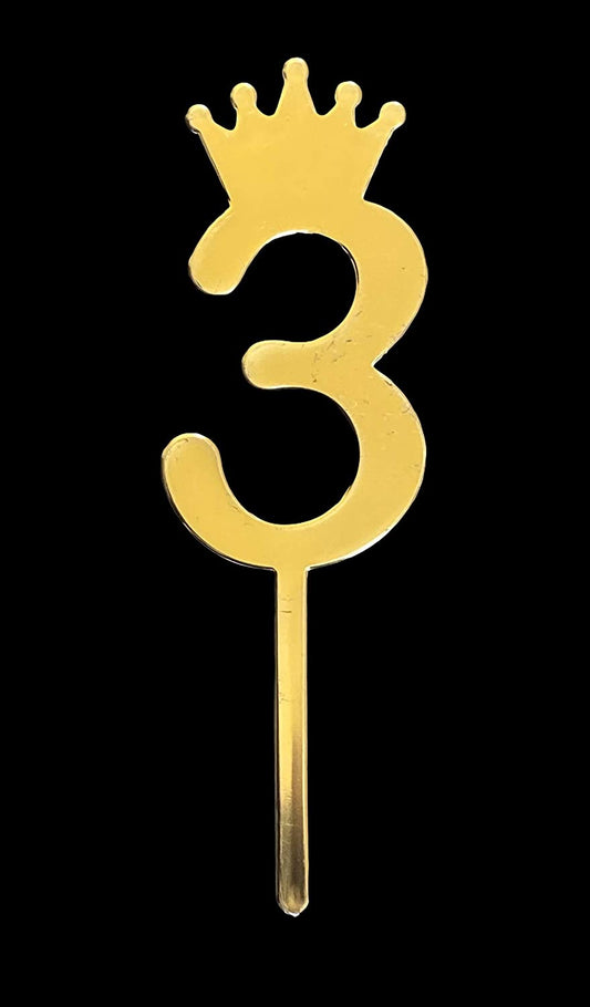 Customised Balloonistics Number Cack Topper