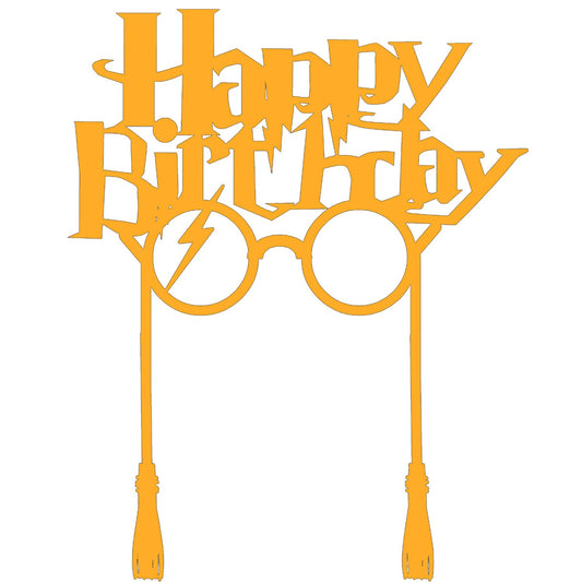 Happy Birthday Cake Topper  03