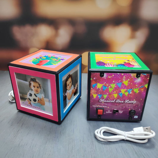 Musical Birthday Box Lamp