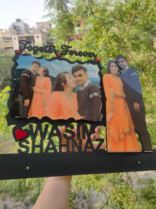 Customized Cut out table top and wall frame