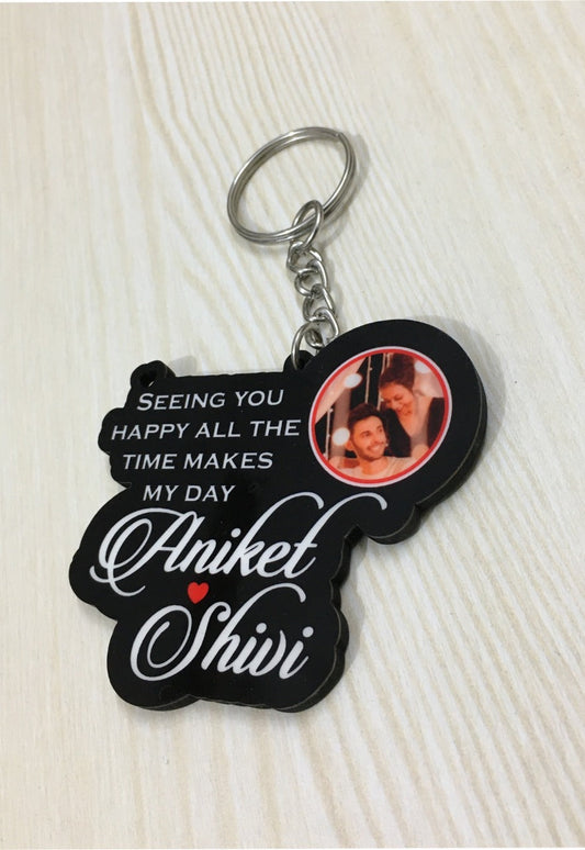 Our Story Keychain