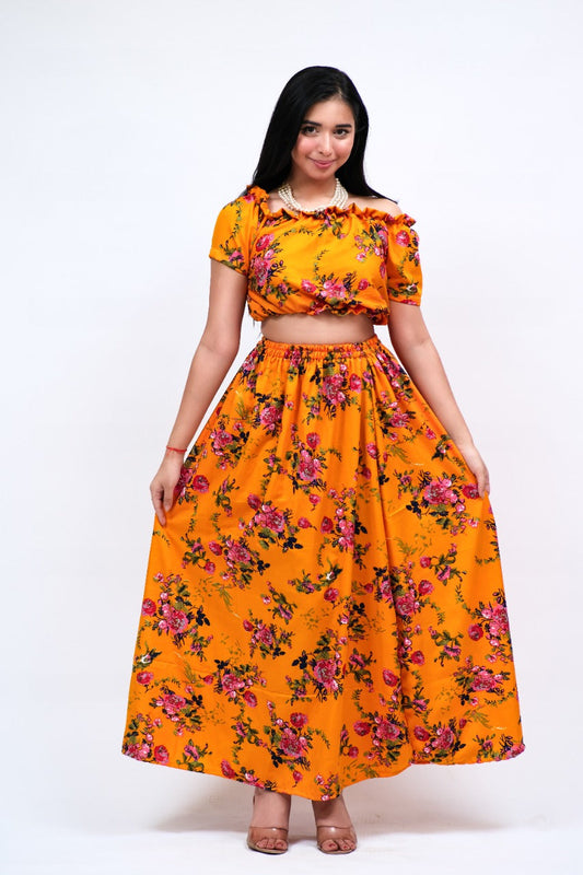 Tessa lemony skirt top