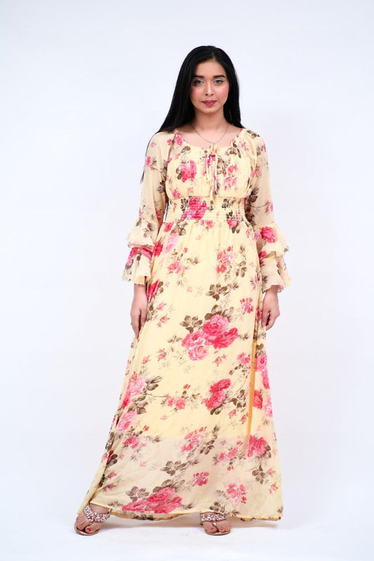 Saira Yellow Gown