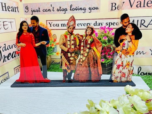 3 Cutout Standy Table Top