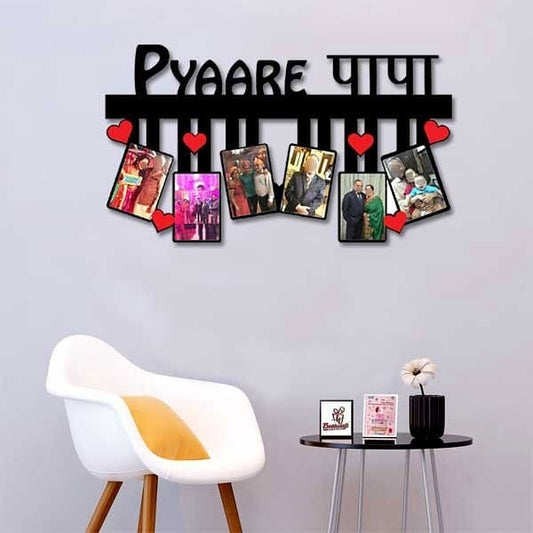 Pyaare Papa Wall Photo Frame