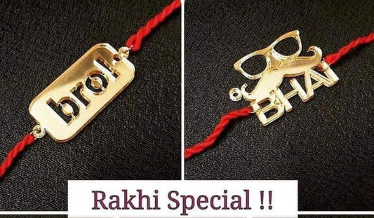 Stylish ACRYLIC RAKHI