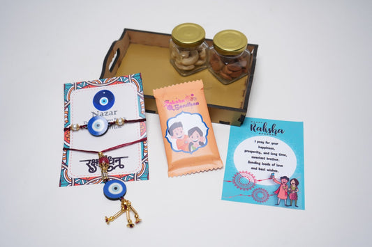 Happy Raksha Bandhan Bhaiya Bhabhi Combo