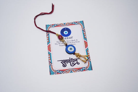 Blue Lumba Nazar Rakhi