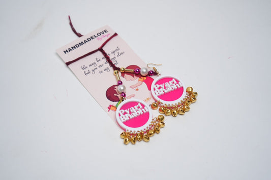 Lumba-cum-Earring Rakhi