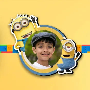 Minions Kids Rakhi Plus Magnet