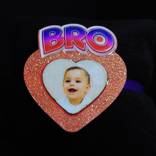 Heart Bro  Magnetic Rakhi