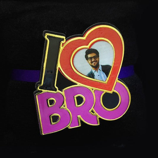 I Love BRO Magnetic Rakhi