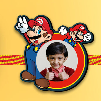 Mario Magnetic Wooden Rakhi