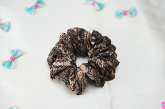 Slough print scrunchi