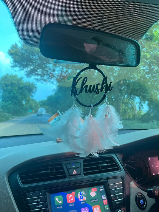 Feather Car Hanging