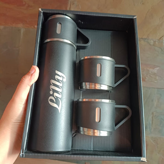 Hot Tea Flask Set
