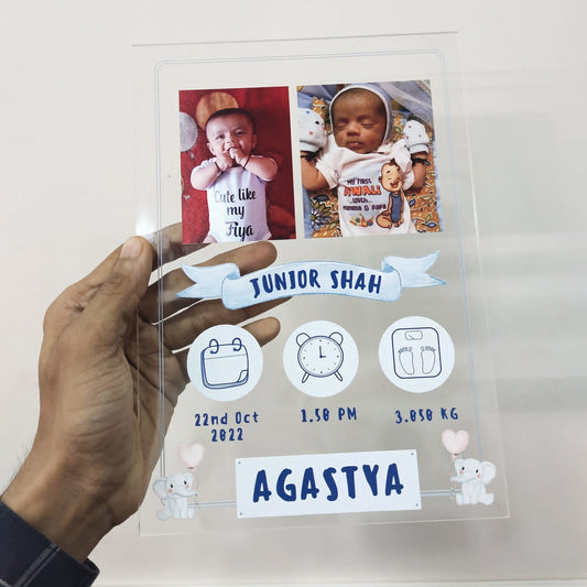 Customised Baby-Info tile