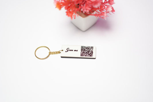 Scan Me Keychain