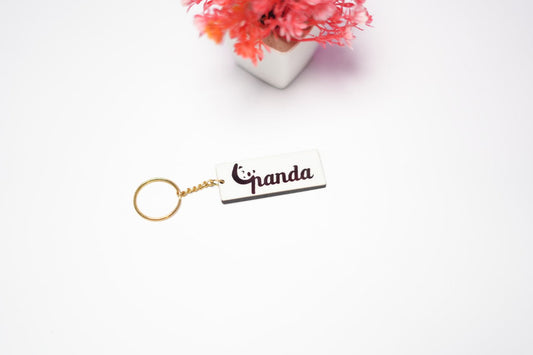 Panda emoji Keychain