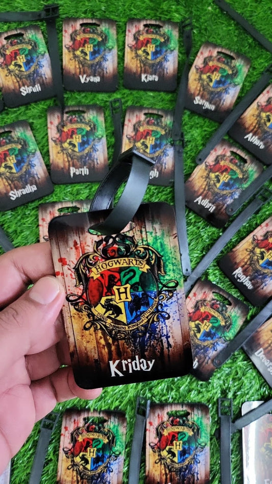 Personalised luggage tag