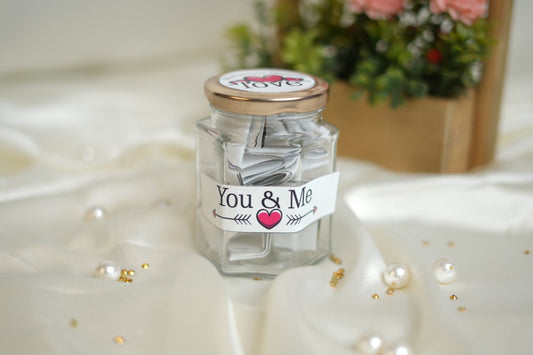 You and Me Photos Jar