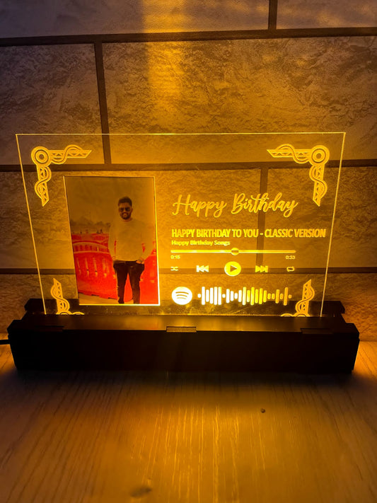 Led acrylic tile