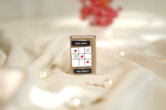 You won my heart match box