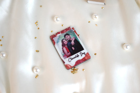 Chocolate day fridge magnet