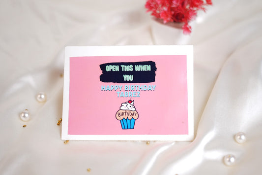 Open this when Its your birthday