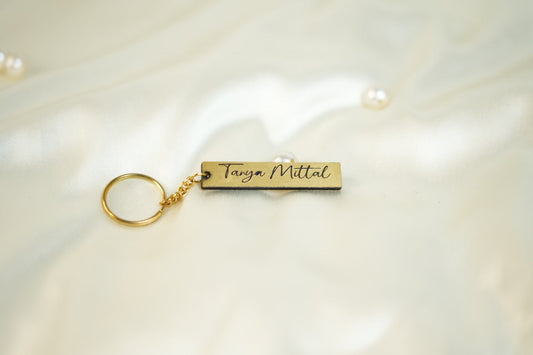 Customised Engraved Keychain 104