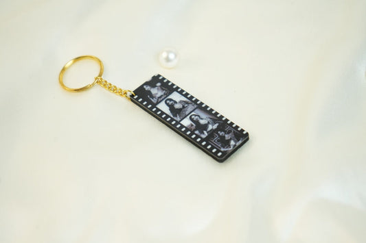 Old Film Roll Style Keychain