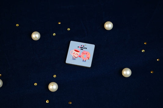 You Complete Me Donut Fridge Magnet