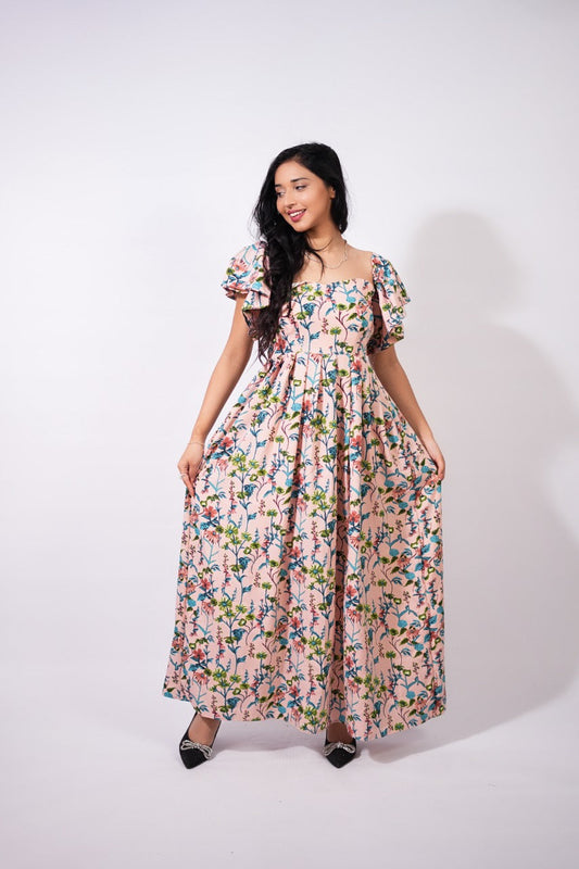 Mia Floral Gown