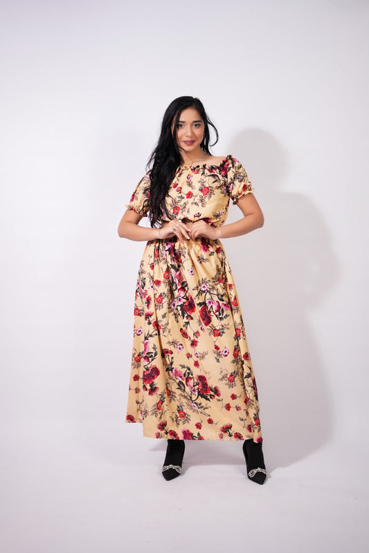 Bella Floral Skit And Top