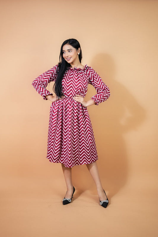 Audrey Print Dress plus