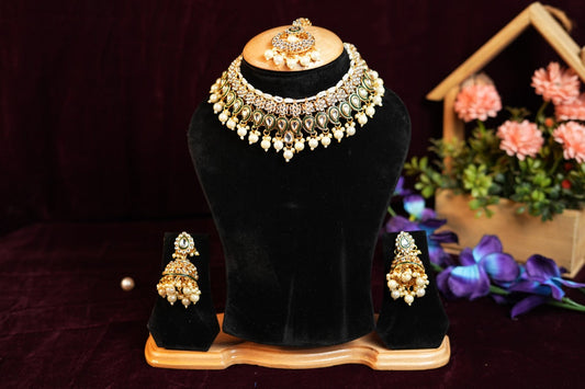 Kundan Gold Plated Necklace Set