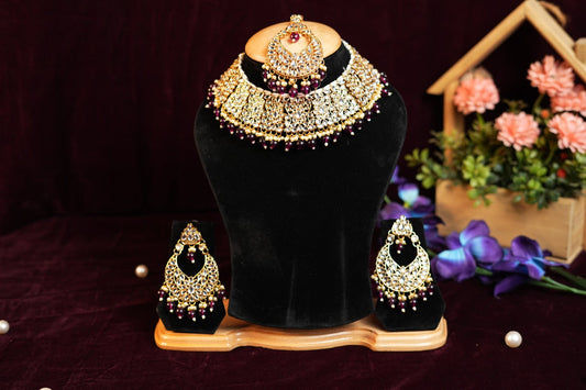 Pearls Traditional Necklace Set