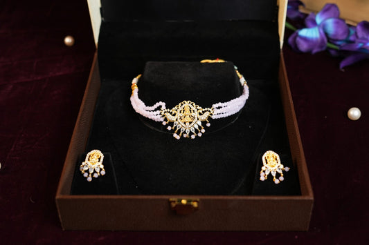Pink Temple Choker Set