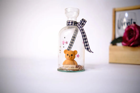 Teddy Message Bottle
