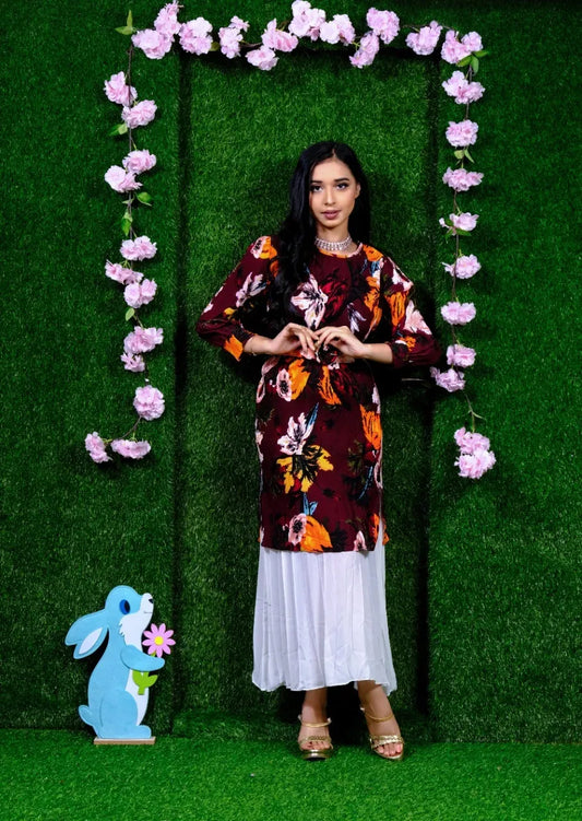 Sweihan Two Layer Gown