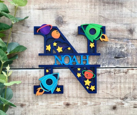 Initial Name Wall Art