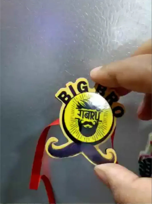 Double layer Magnet Plus Rakhi 113