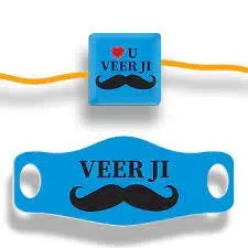 Mask and Rakhi Combo 02