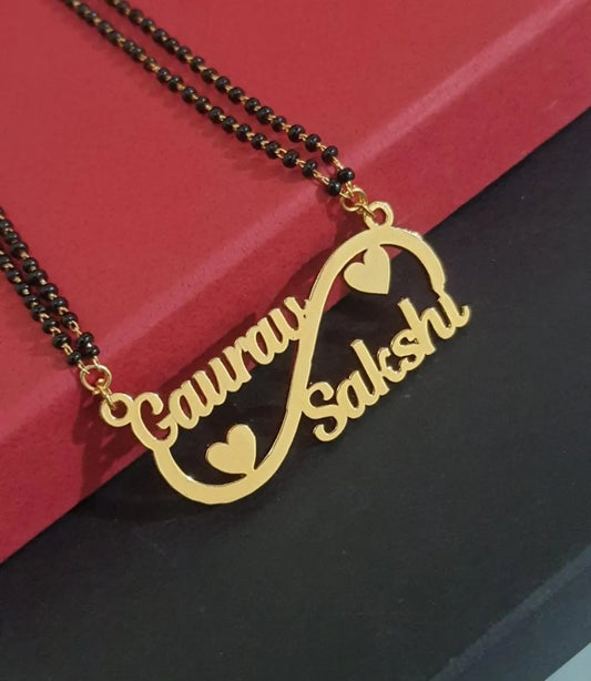 Couple Name Mangalsutra