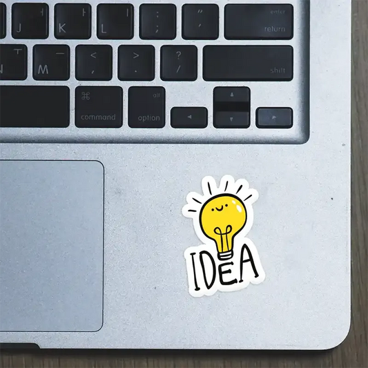 Idea Laptop Sticker