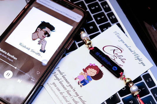 Scannable Spotify rakhi
